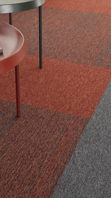 Desso Essence Stripe Carpet Tile AA91 5102 Desso Essence Stripe Carpet Tile AA91 5102