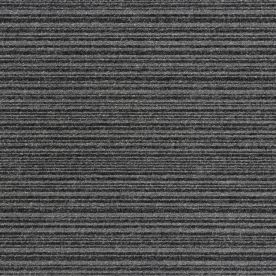Burmatex Go To Heavy Contract Carpet Tiles Coal Grey Stripe 21902