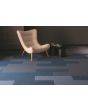 Heckmondwike Broadrib Carpet Tile Astra Blue 50 X 50 cm