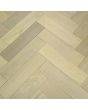 Furlong Flooring Herringbone Oak Rustic Scandic White Brushed & UV Oiled (Item B) 14232