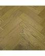 Furlong Flooring Herringbone Oak Rustic Smoked Brushed & UV Oiled (Item B) 14234