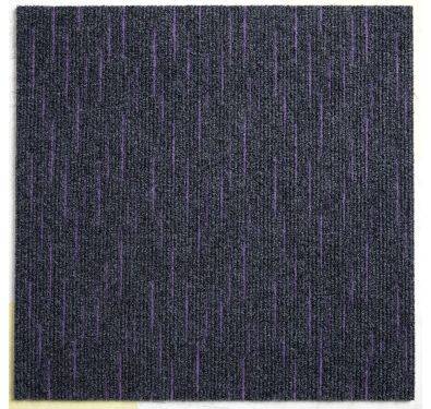 Heckmondwike Array Carpet Tile Array Violet 50 X 50 cm