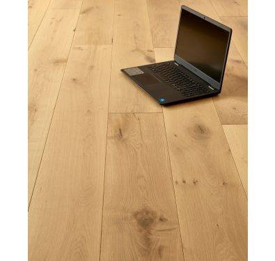 Flooring Hut Raw Matt Invisible Lacquered French Oak 20/6 190mm 1900mm Engineered Wood