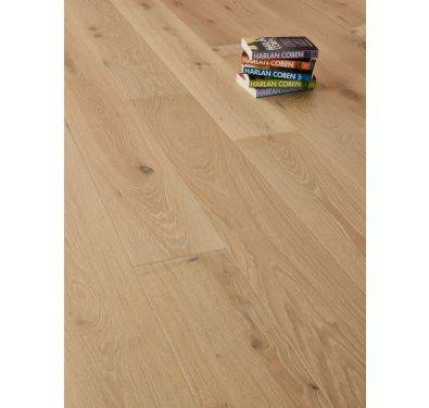 Flooring Hut Smoked Grey Stained UV Oiled with Bandsawn Finish Euro Oak 14/3 190mm 1900mm Engineered Wood