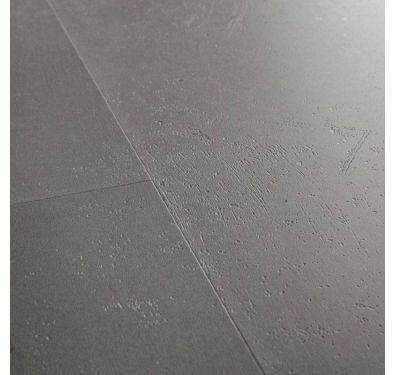 Quick Step Luxury Vinyl Tile Livyn Ambient Glue Plus Minimal Medium Grey AMGP40140