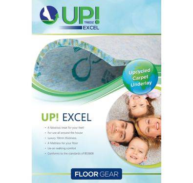 Flooring Hut UP Excel 10mm Upcycled Carpet Underlay