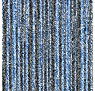 Flooring Hut Peerless Carpet Tile Light Blue Stripe