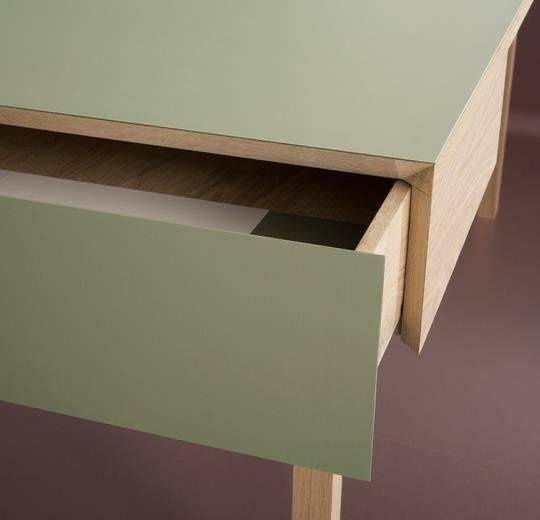 Forbo Marmoleum Furniture Linoleum Desktop Olive 4184 2mm