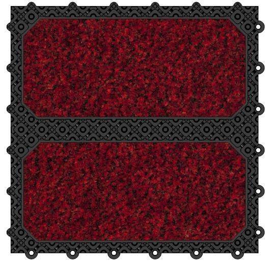 Forbo Entrance Coral Click Cardinal Red 7883 17mm