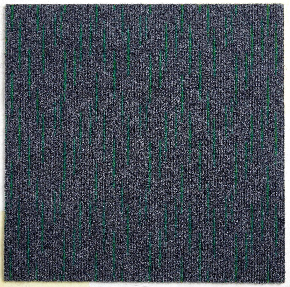 Heckmondwike Array Carpet Tile Array Emerald 50 X 50 cm