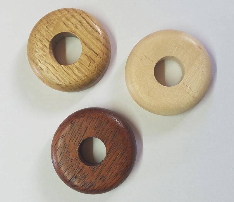 Wooden Pipe Covers (Pair) to match