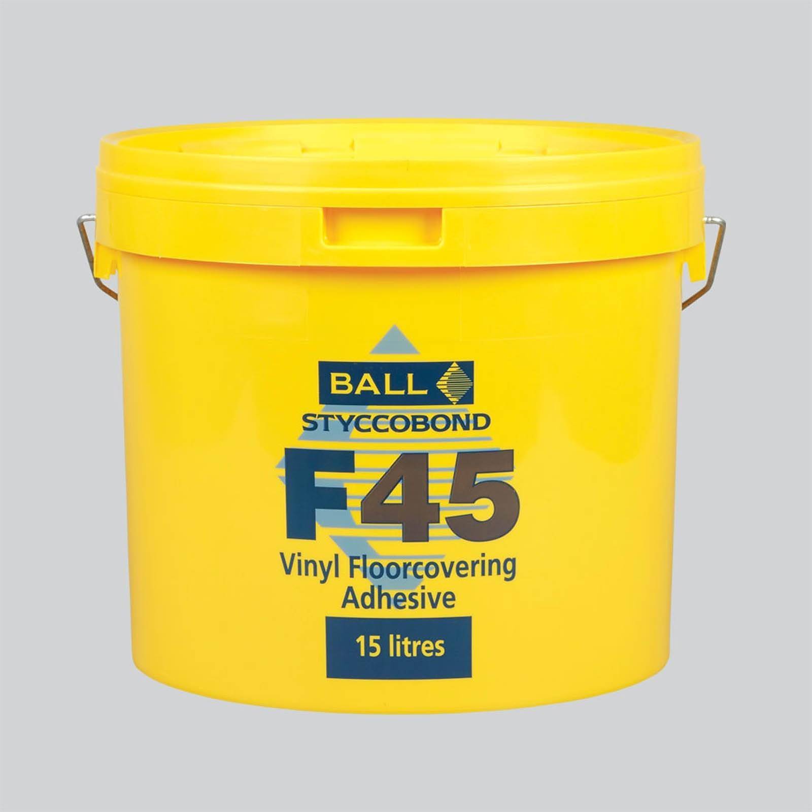 F Ball Styccobond F45 Vinyl Flooring Adhesive 15L