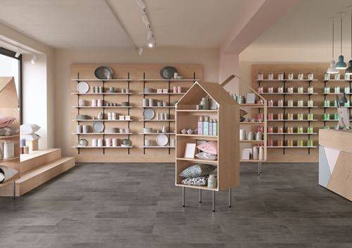 Polyflor Expona Commercial Industrial Steel 5101