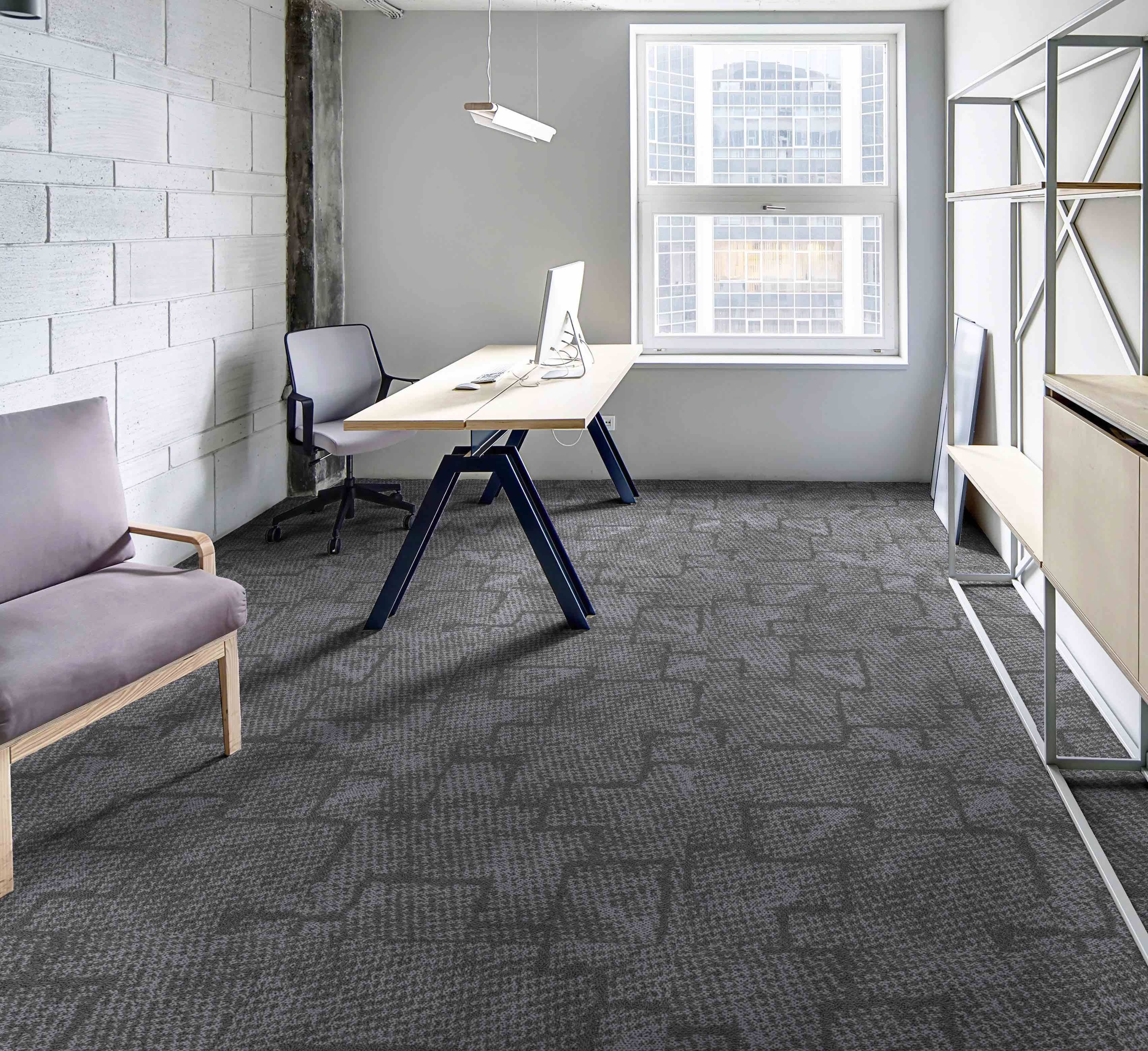 Paragon Inspiration Collection Mesh Carpet Tile Sonic Coal