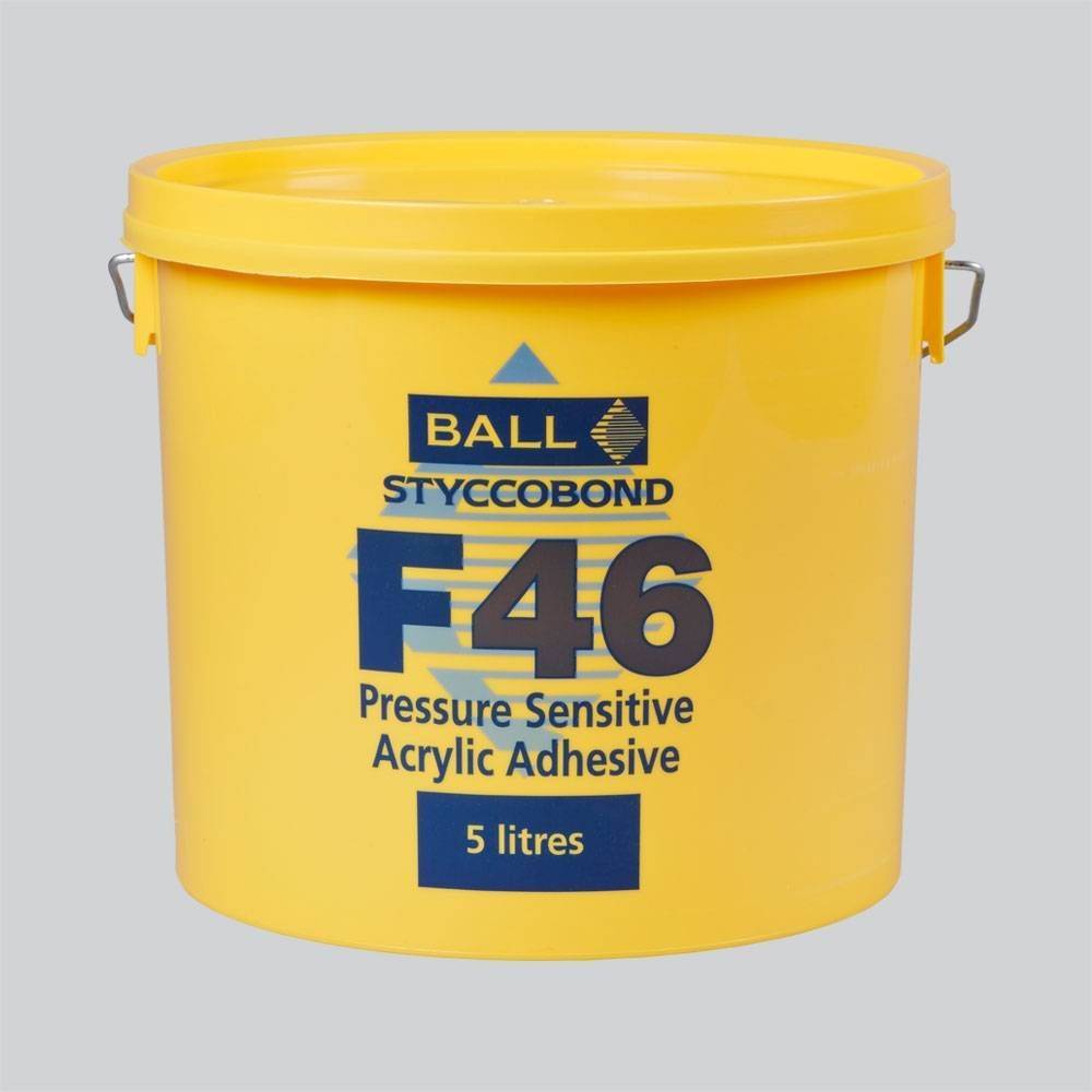 F Ball Pressure Sensitive Styccobond F46 Adhesive 5L