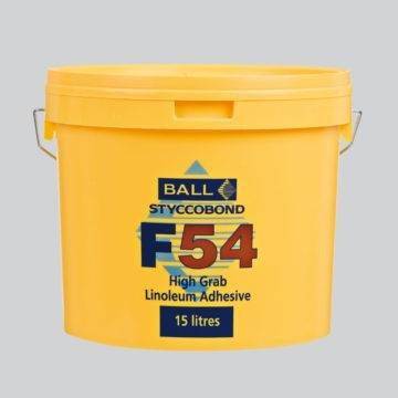 F Ball Styccobond F54 High Grab Linoleum Adhesive 5L