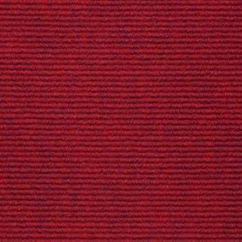 Burmatex Academy Heavy Contract Cord Carpet Tiles Rougemont Red 11885