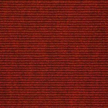 Burmatex Academy Heavy Contract Cord Carpet Tiles Rugby Red 11851