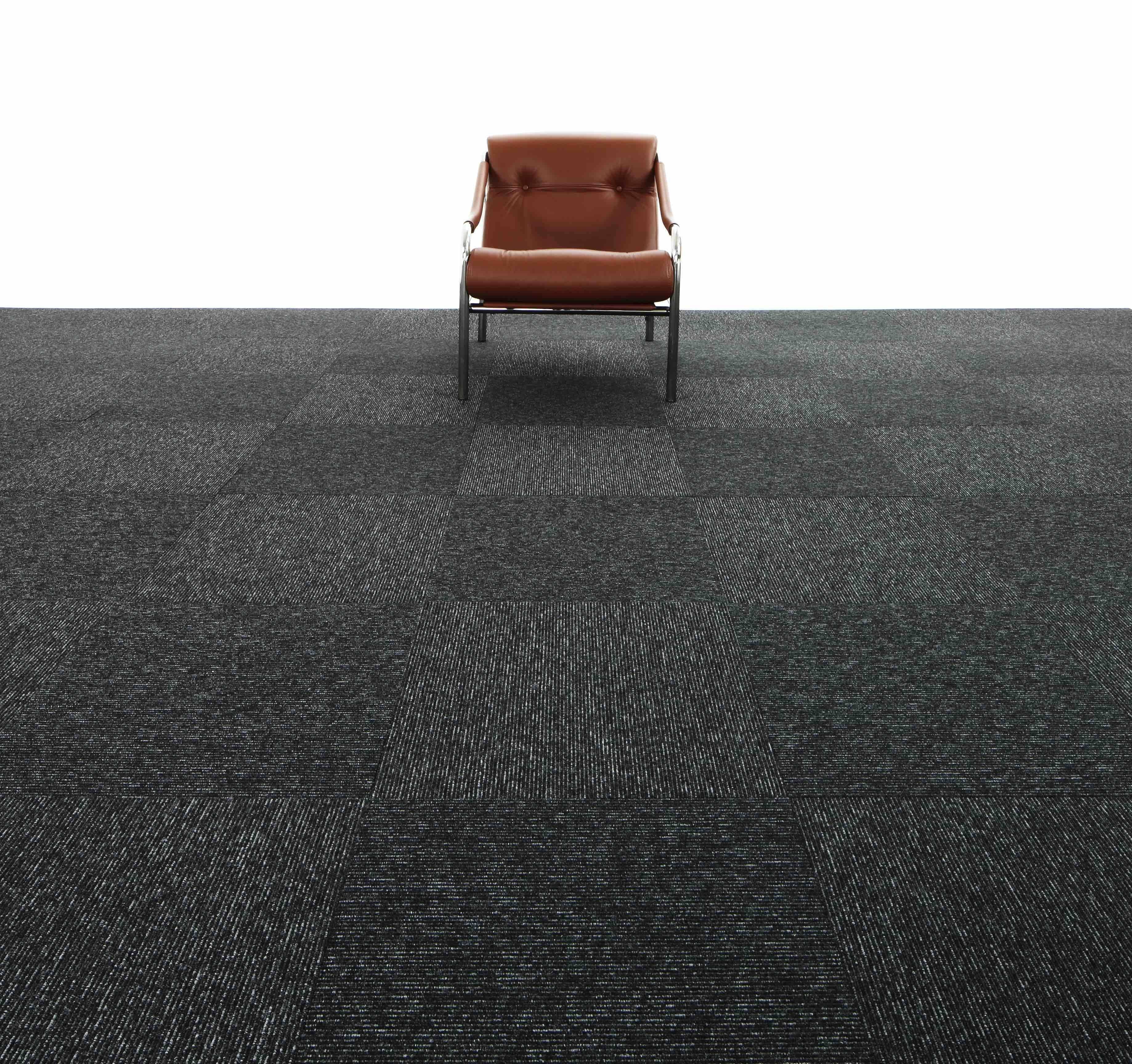 Paragon Sirocco Stripe Carpet Tile Liquorice