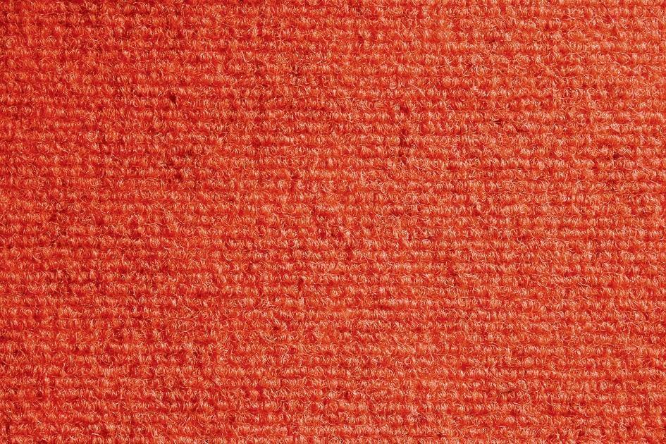 Heckmondwike Supacord Carpet Tile Orange 50 X 50 cm