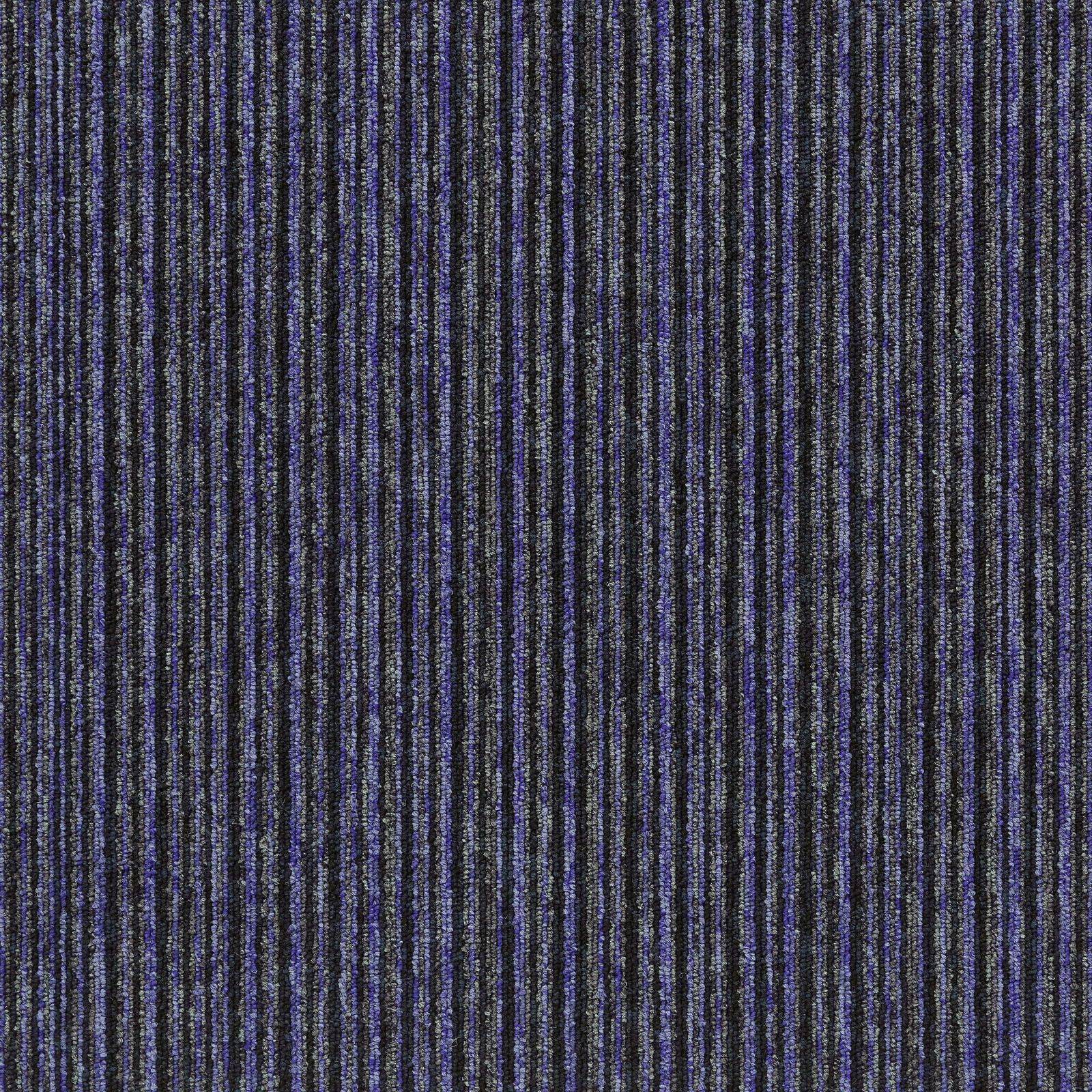 Burmatex Tivoli Heavy Contract Carpet Tiles Multiline Santorini Blue 20708