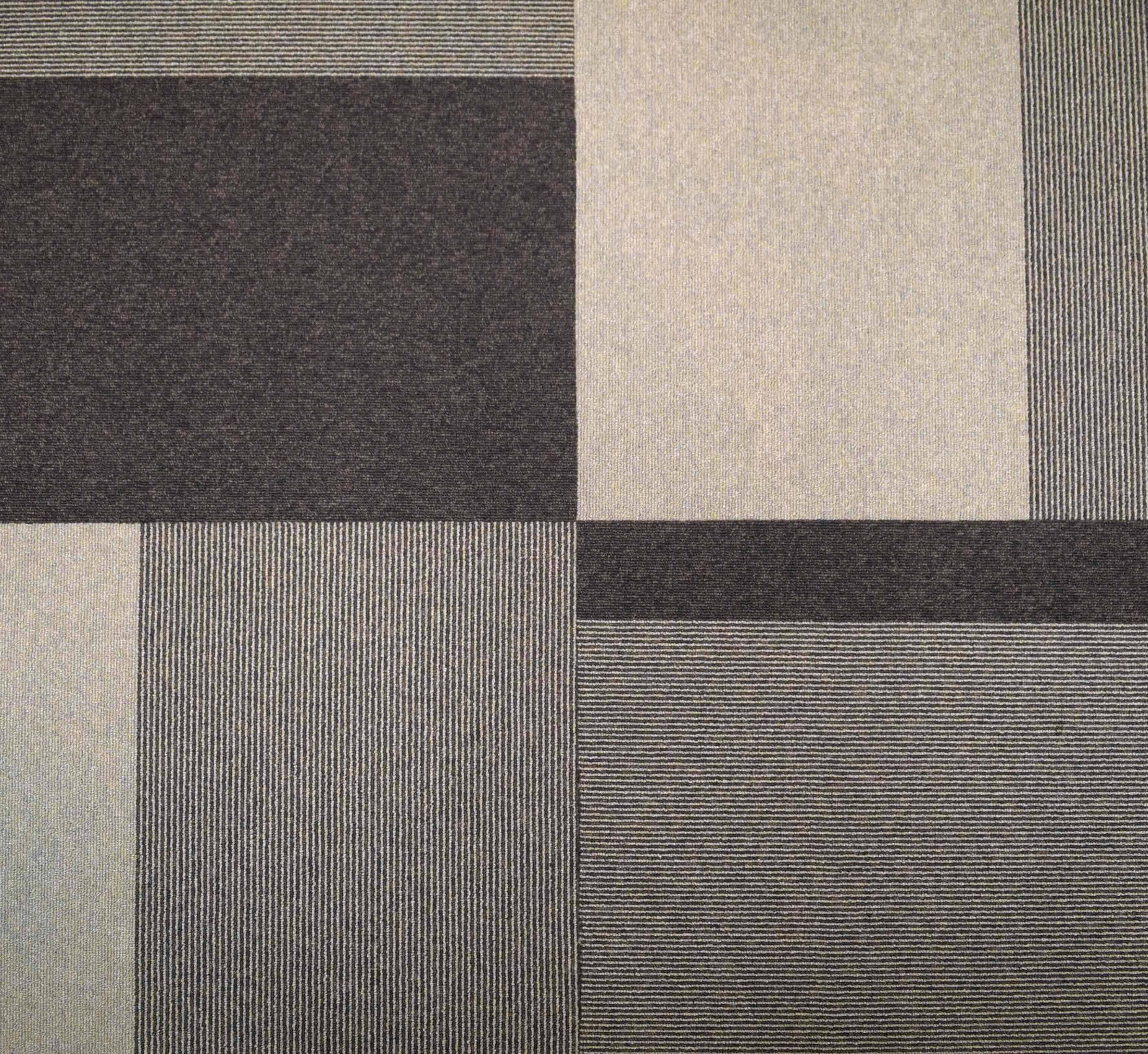 Paragon Total Contrast Carpet Tile Cracked Sapling