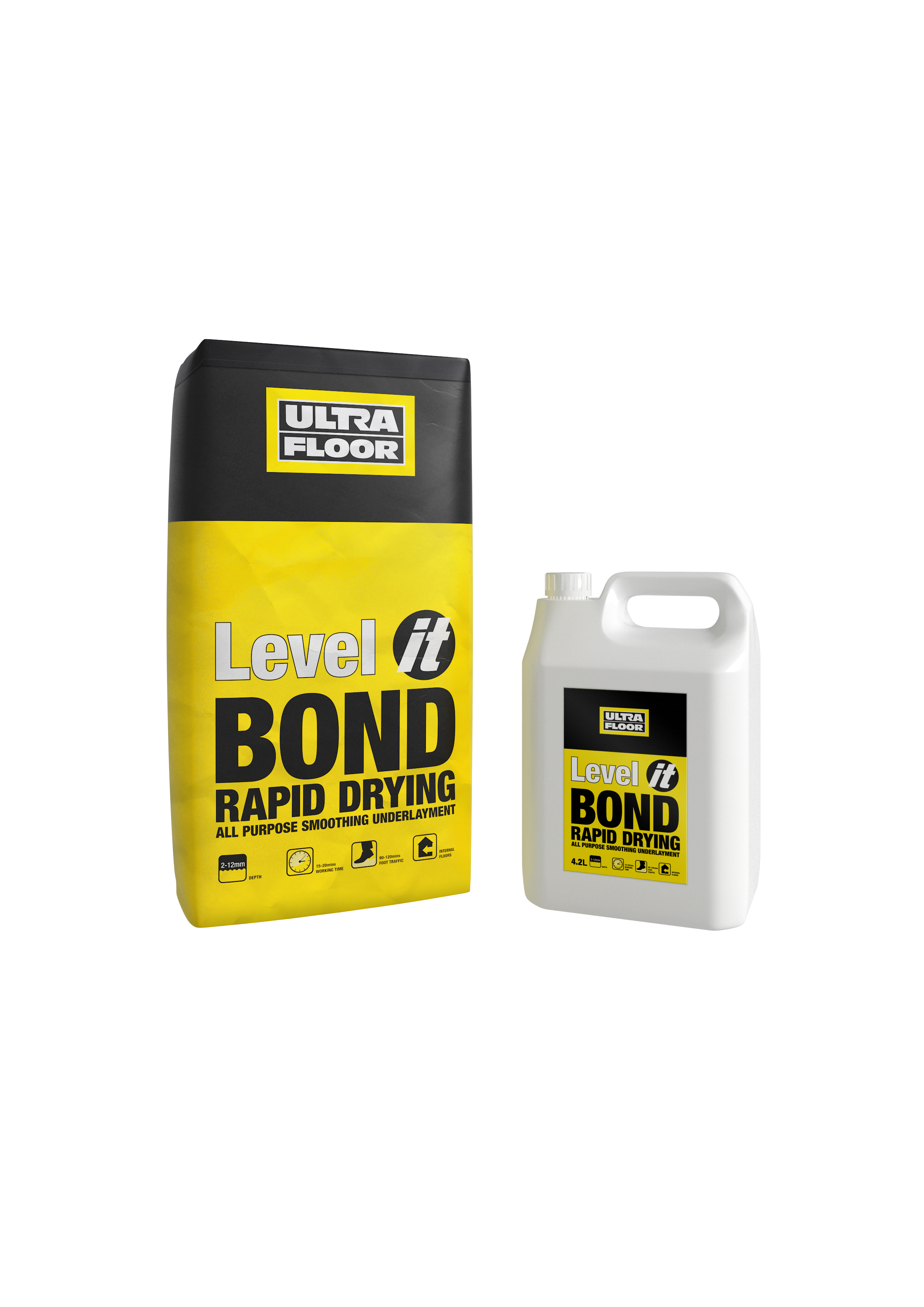 Ultra Floor Level IT Bond 20kg + Bottle 4.6ltr